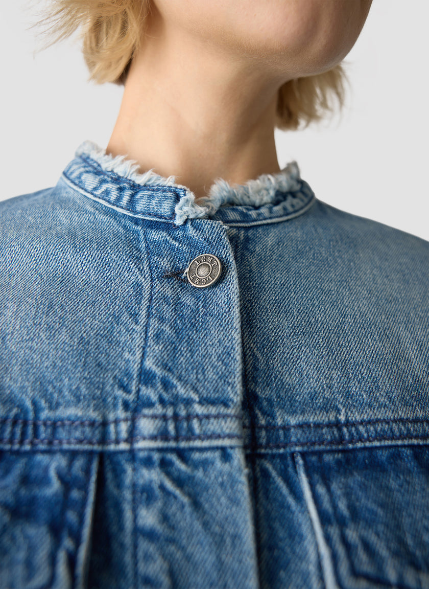 Jeansjacke - Orange Juice