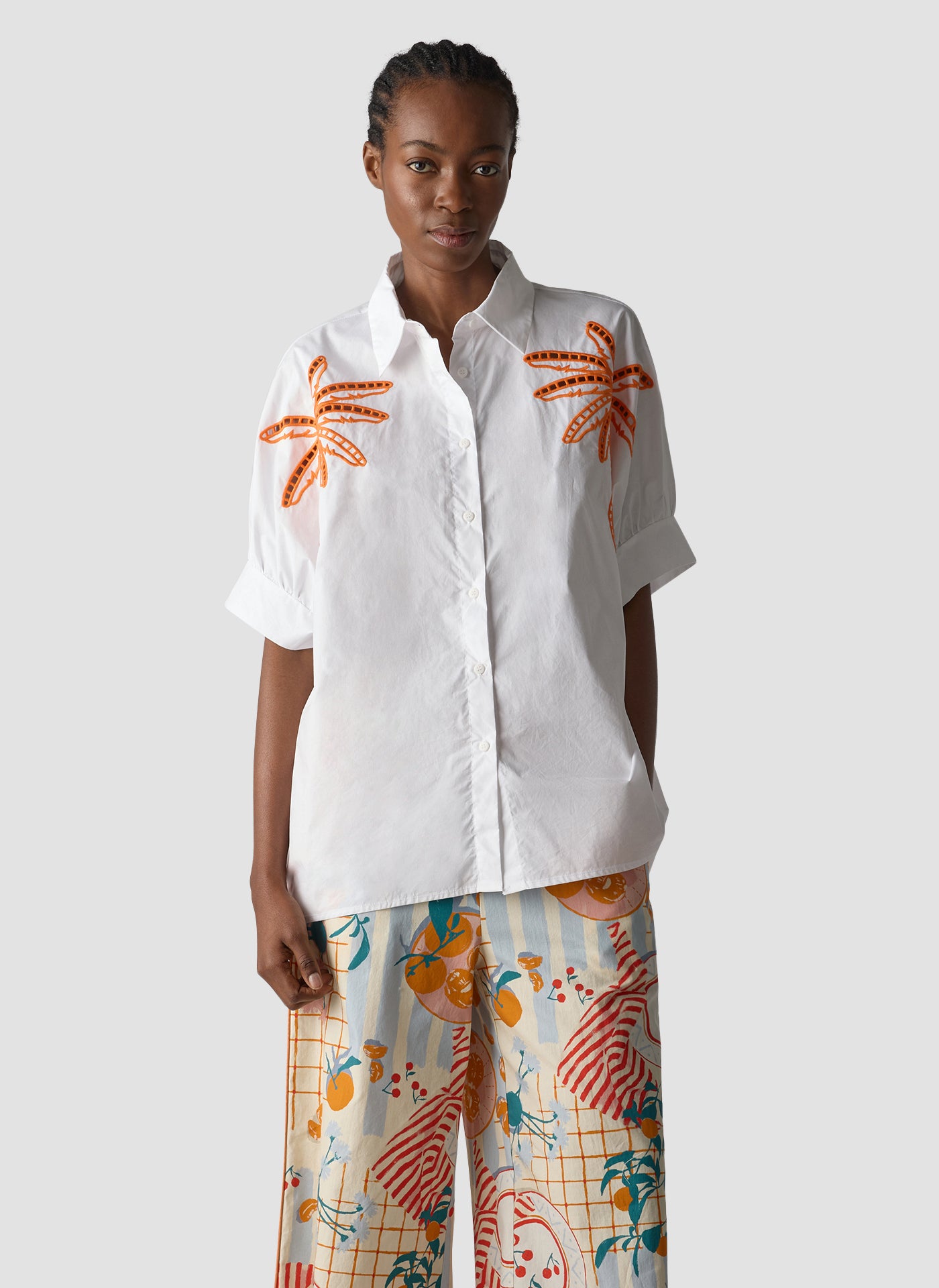 Bluse - Orange Juice