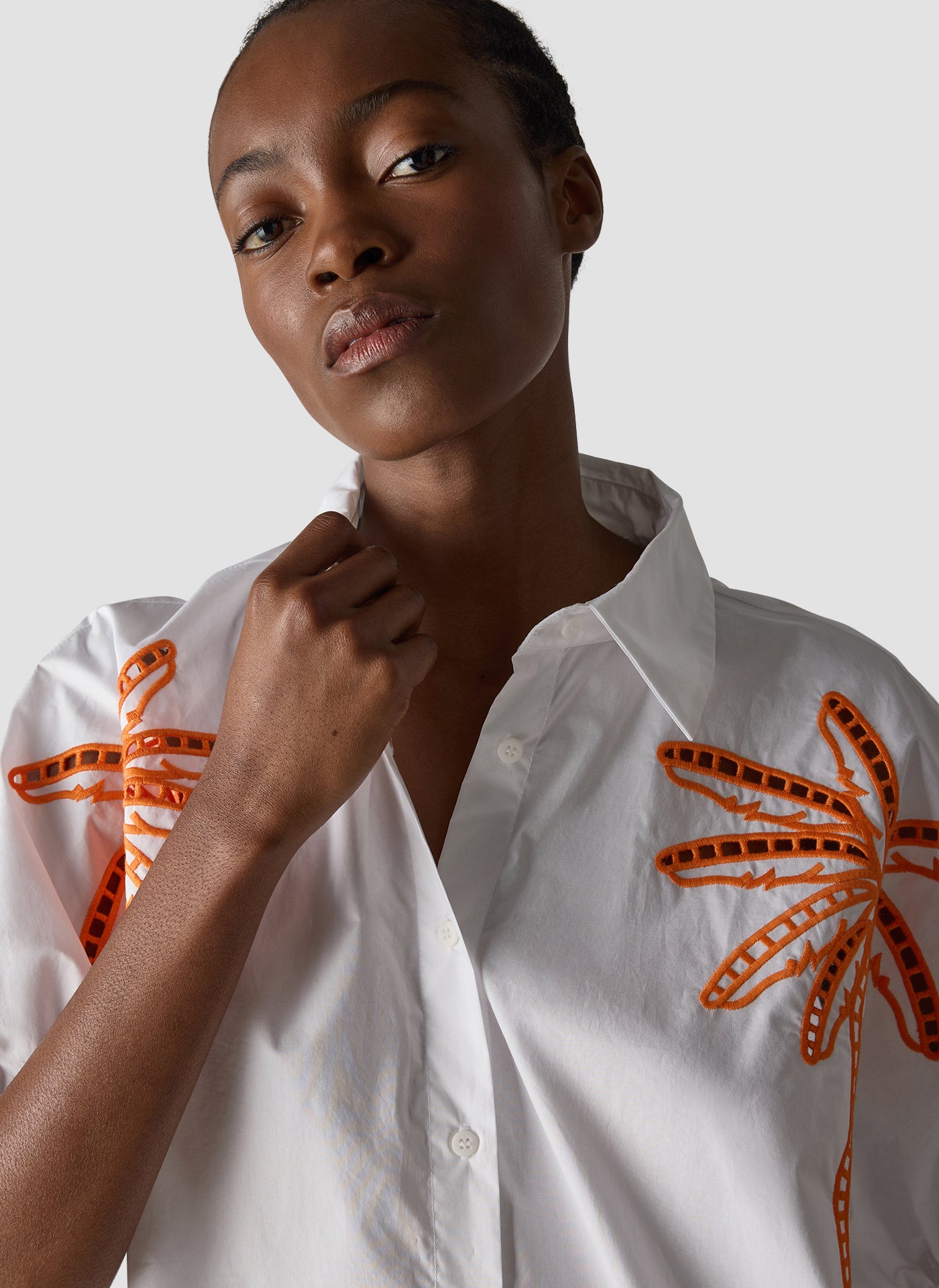 Bluse - Orange Juice