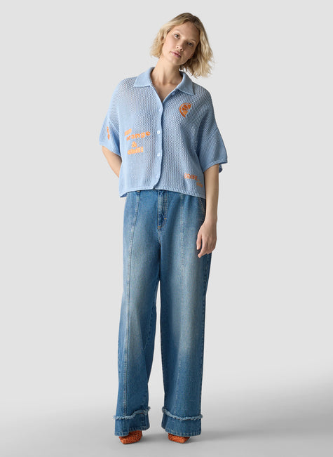 Strickjacke  - Orange Juice