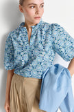 Bluse - Rüschenkragen