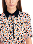 ONLINE EXCLUSIV - Polo Kleid - Margeriten-Print