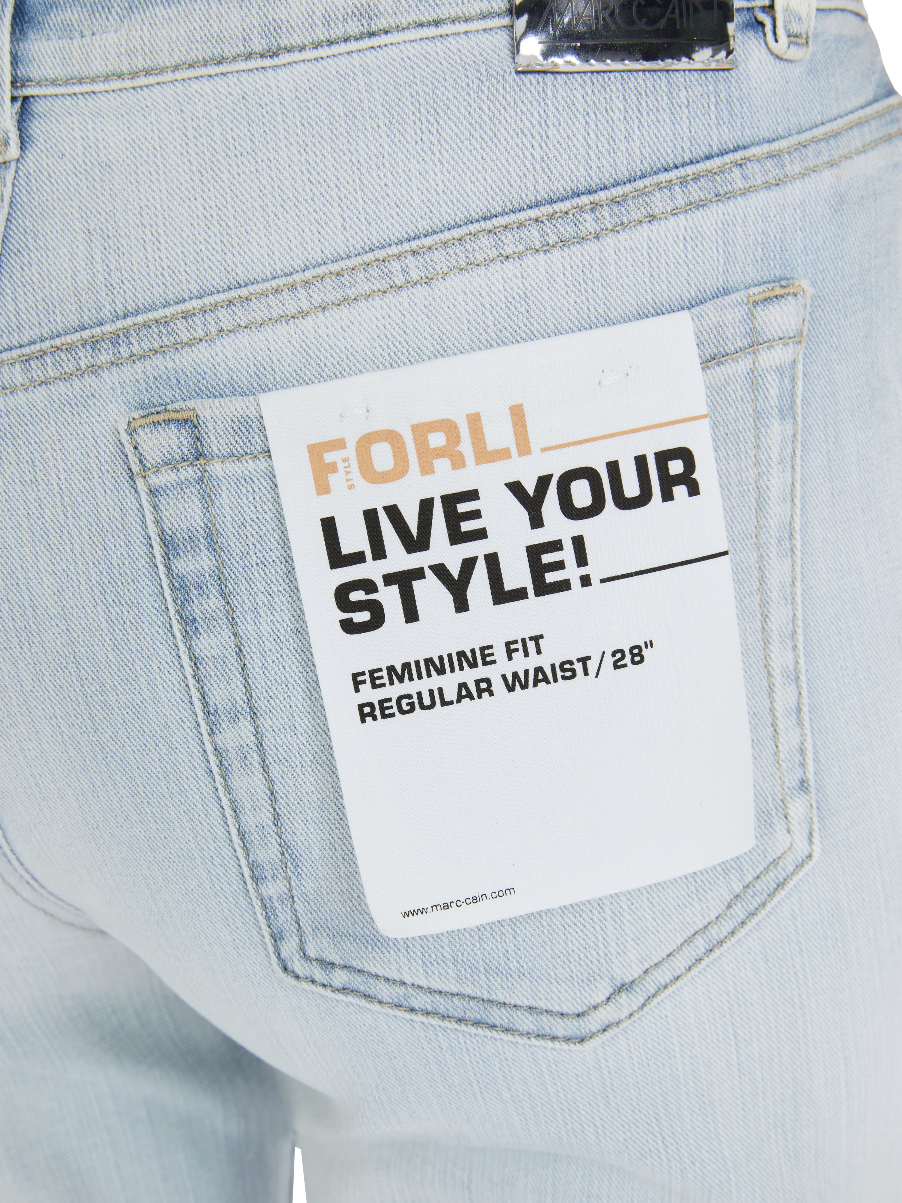 ONLINE EXKLUSIV - Jeans - FORLI -Federsaum