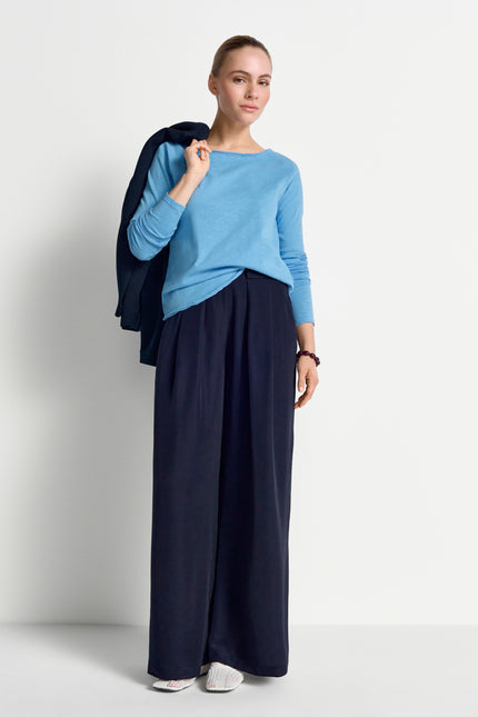 Langarmshirt - Baumwolle