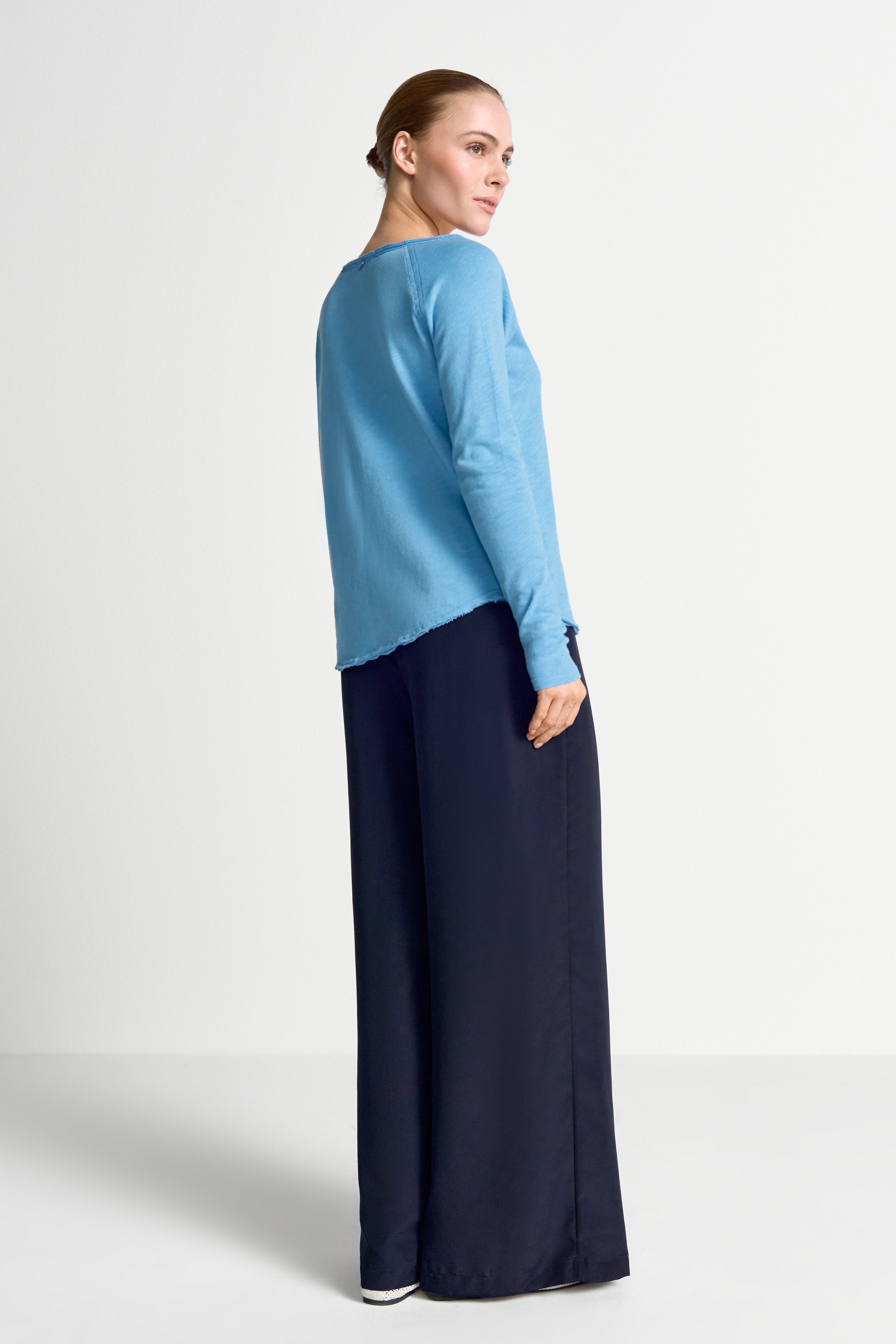 Langarmshirt - Baumwolle