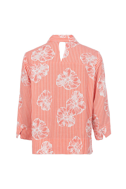 Bluse 3/4 - Streifen