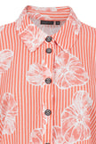 Bluse 3/4 - Streifen