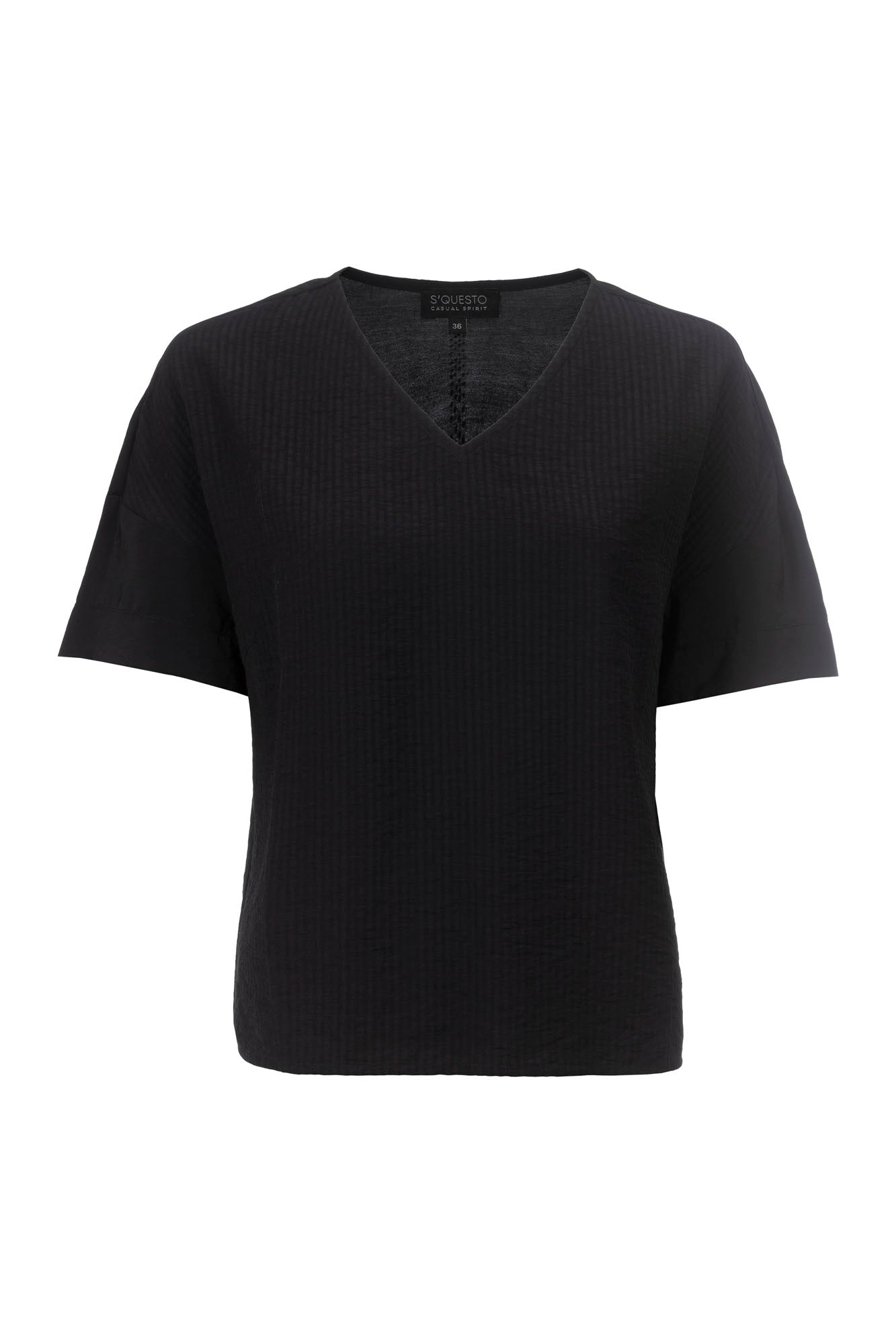 Bluse 1/2 - Streifenkstruktur