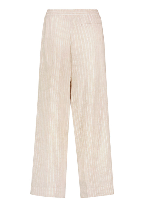 ONLINE EXCLUSIV - Nadelstreifenhose - Leinen