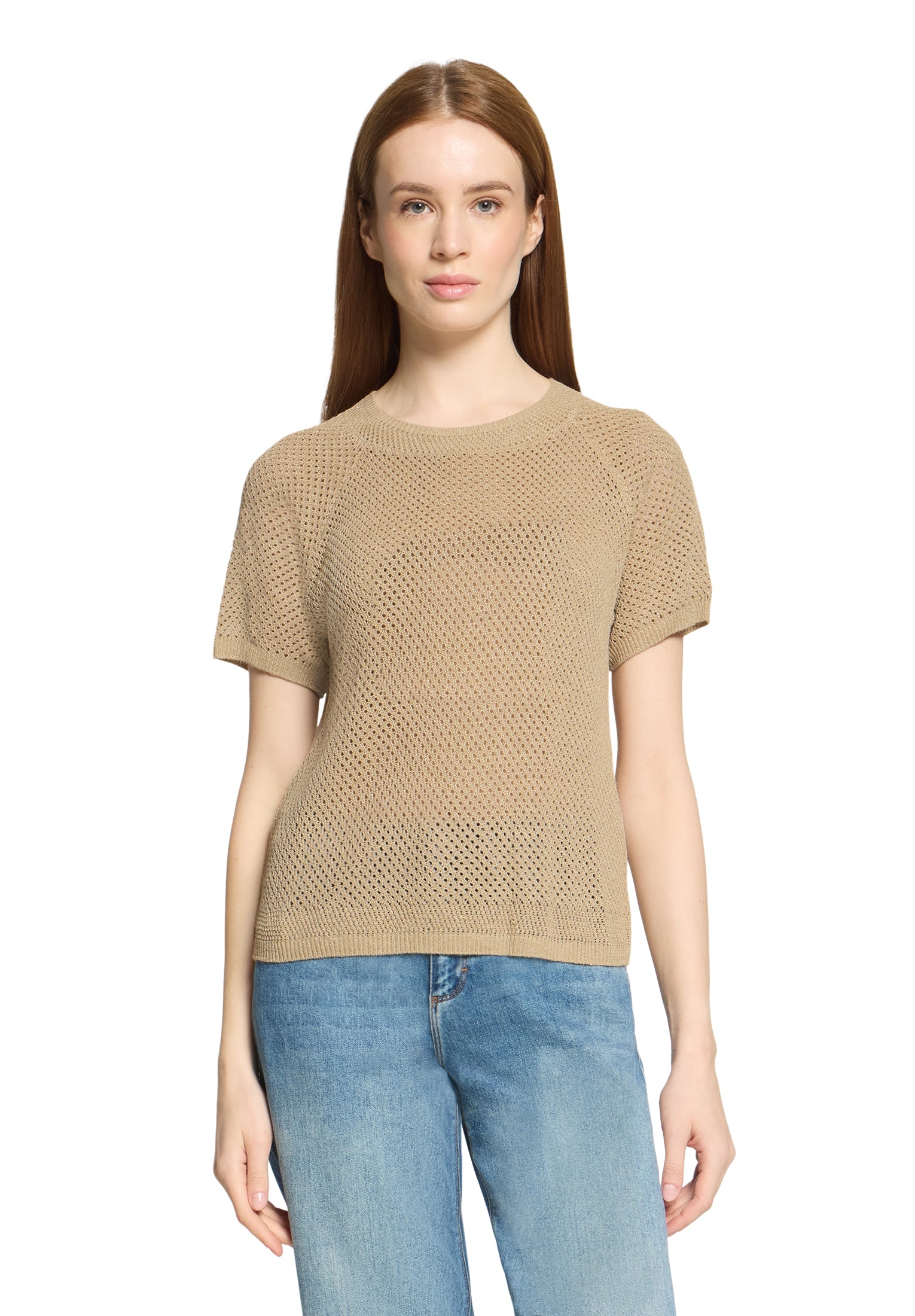 Strickpullover - Ajourmuster
