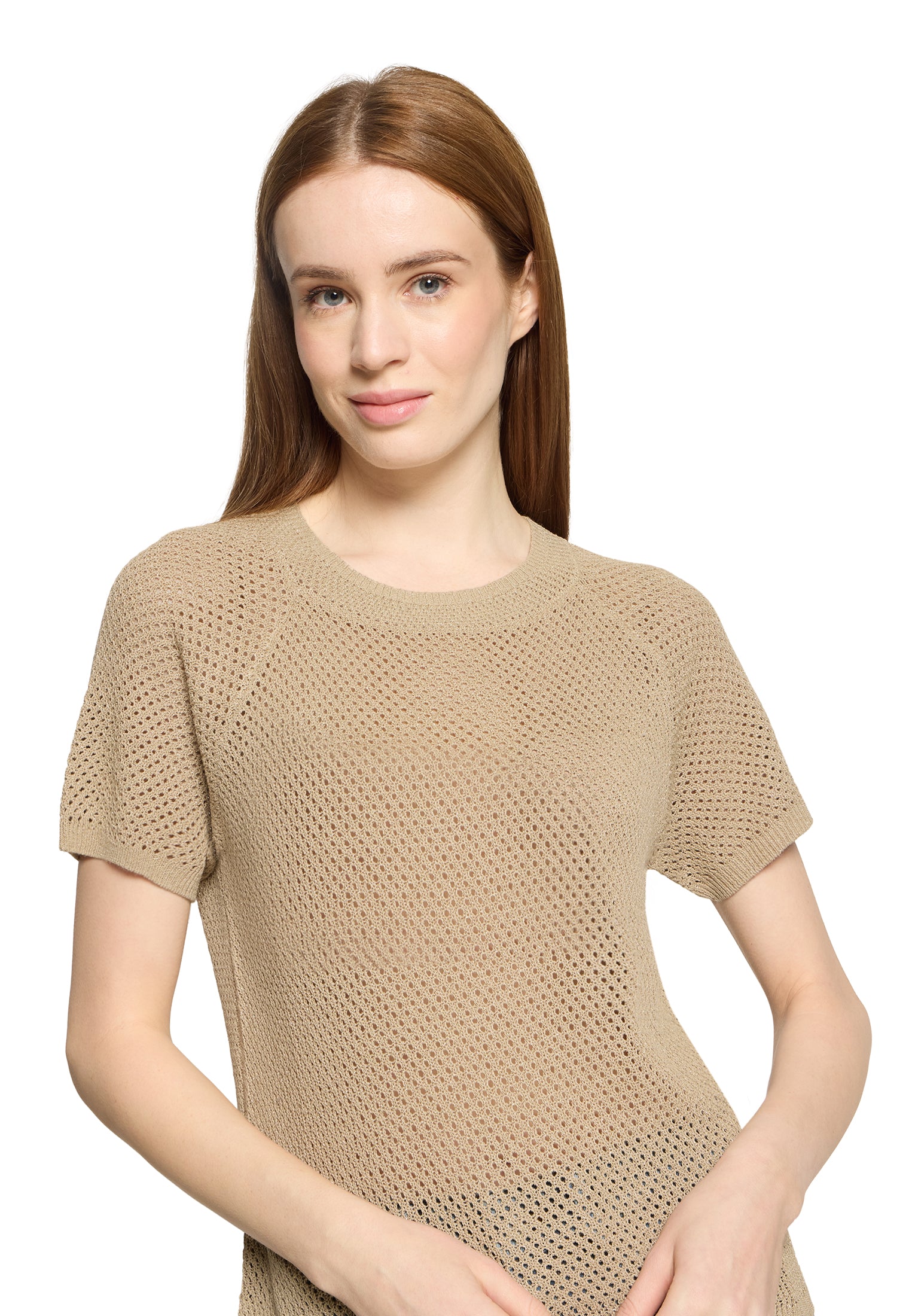 Strickpullover - Ajourmuster