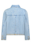 Jeansjacke - Stickerei