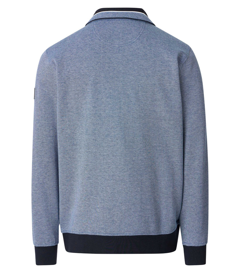 Sweatjacke - Stehkragen