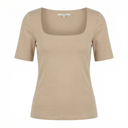 T-Shirt - eckiger Ausschnitt