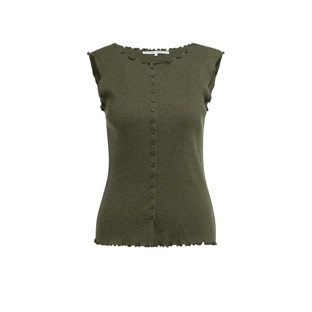 Rippshirt - Muschelsaum
