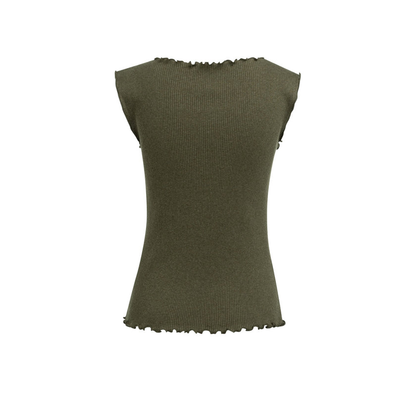 Rippshirt - Muschelsaum