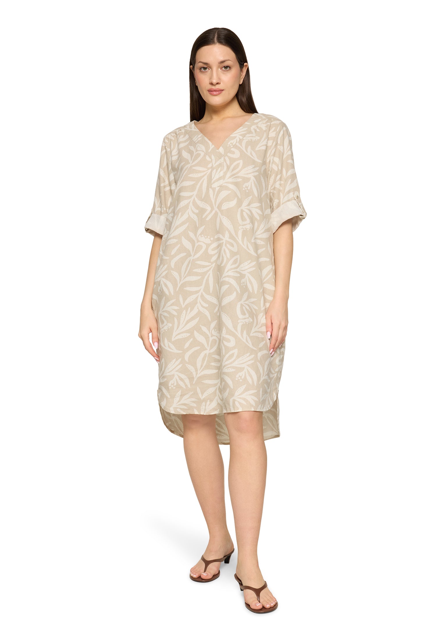ONLINE EXKLUSIV - Sommerkleid - Leinenmix
