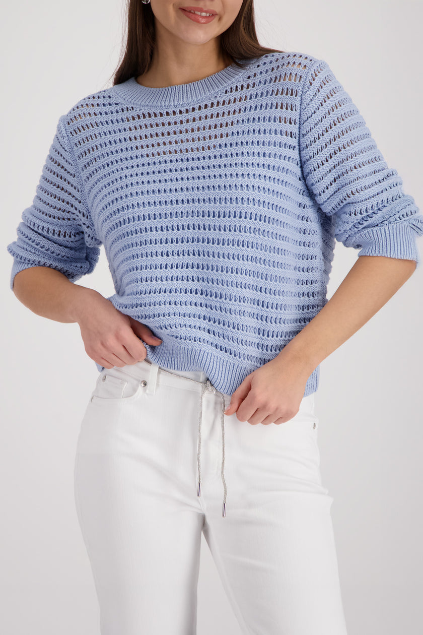 Pullover - Ajourstrick