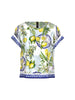 Bluse - Zitronenprint