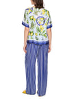 Bluse - Zitronenprint