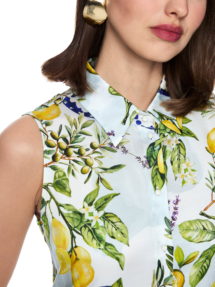 Kleid - Zitronen-Print