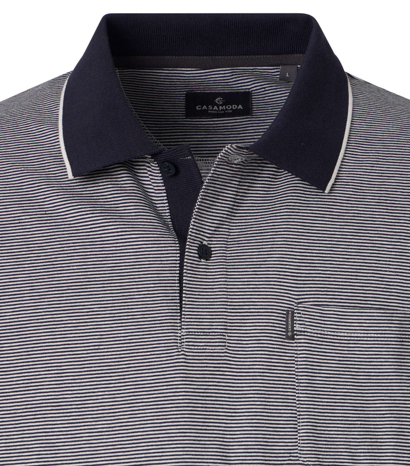 Poloshirt -  1/2 Arm fineliner