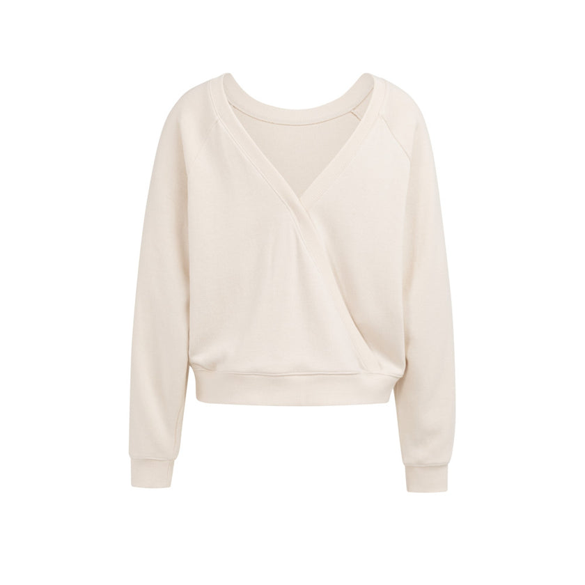 Sweatshirt - Wickeldetail