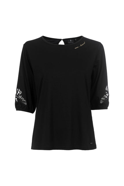 Shirt - Lochstickerei