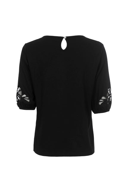 Shirt - Lochstickerei