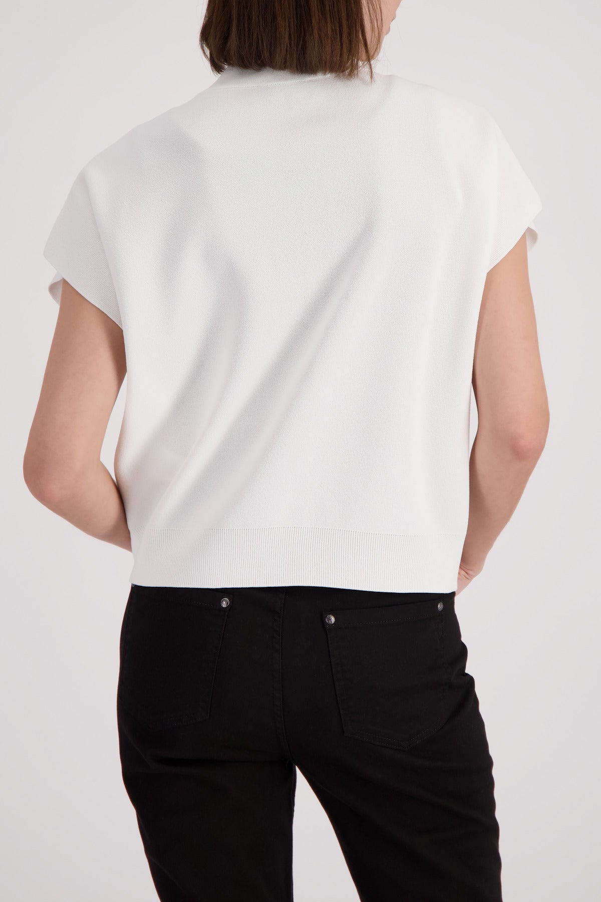 Strickjacke - Kurzarm