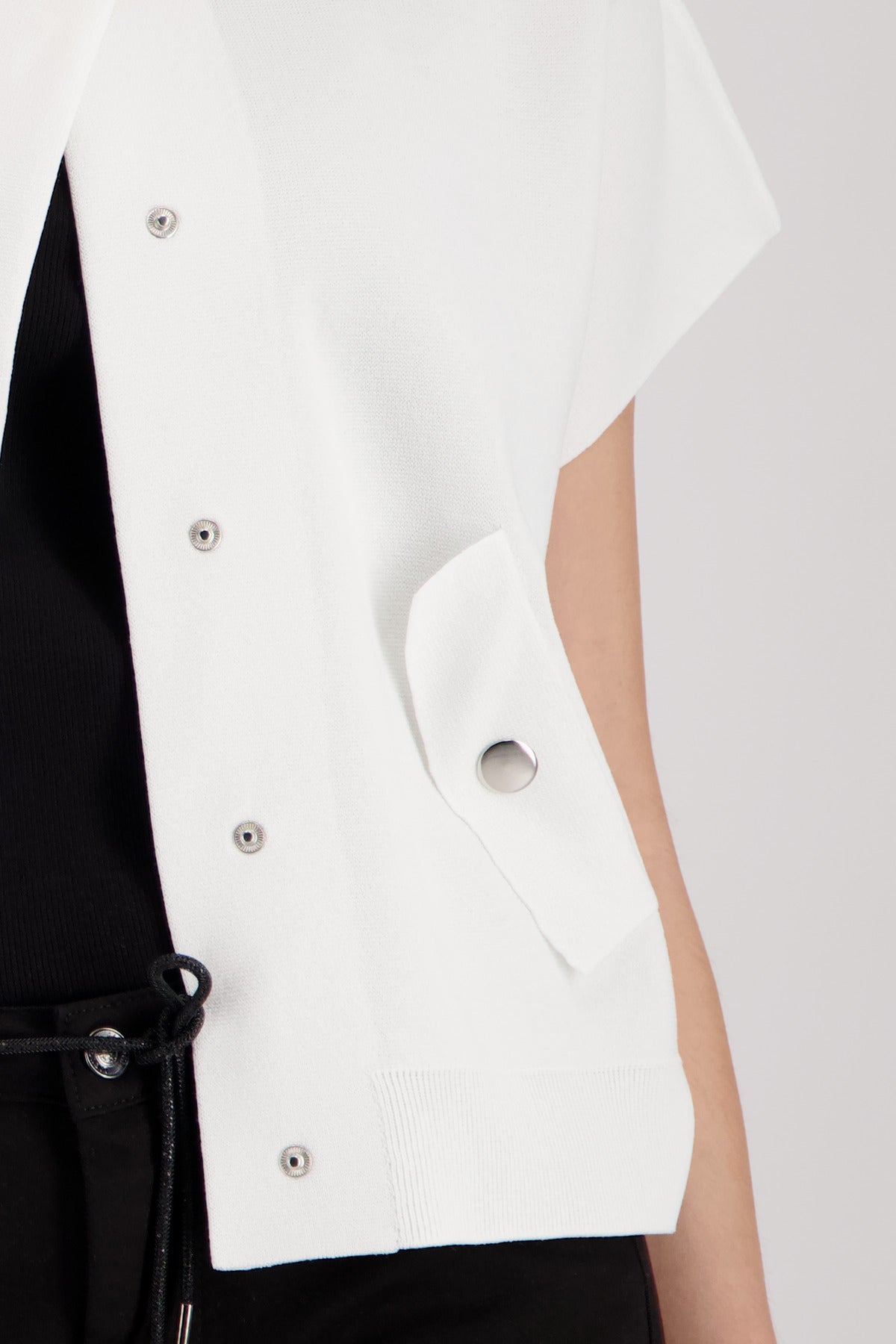 Strickjacke - Kurzarm