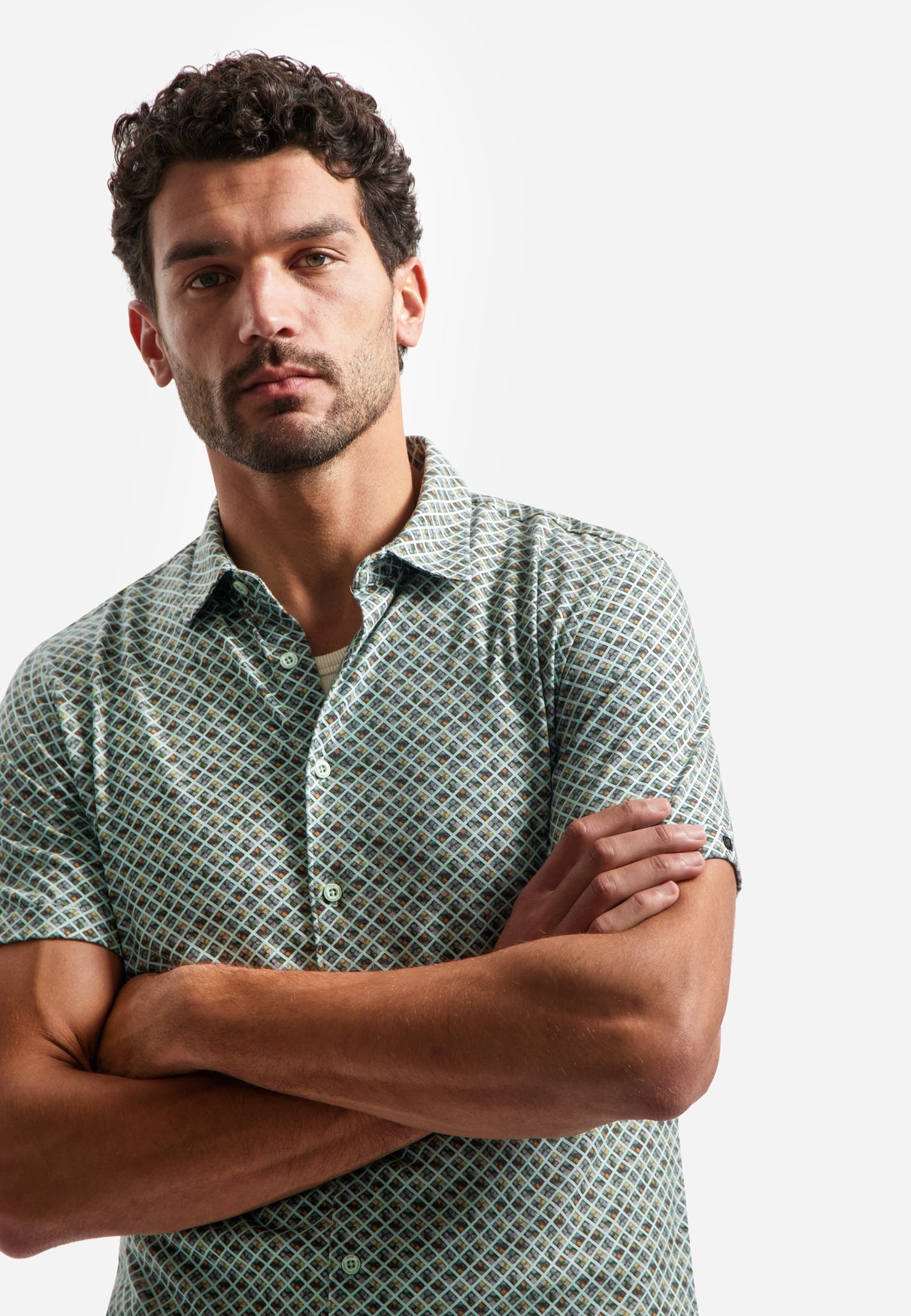 Kurzarmhemd - Jersey