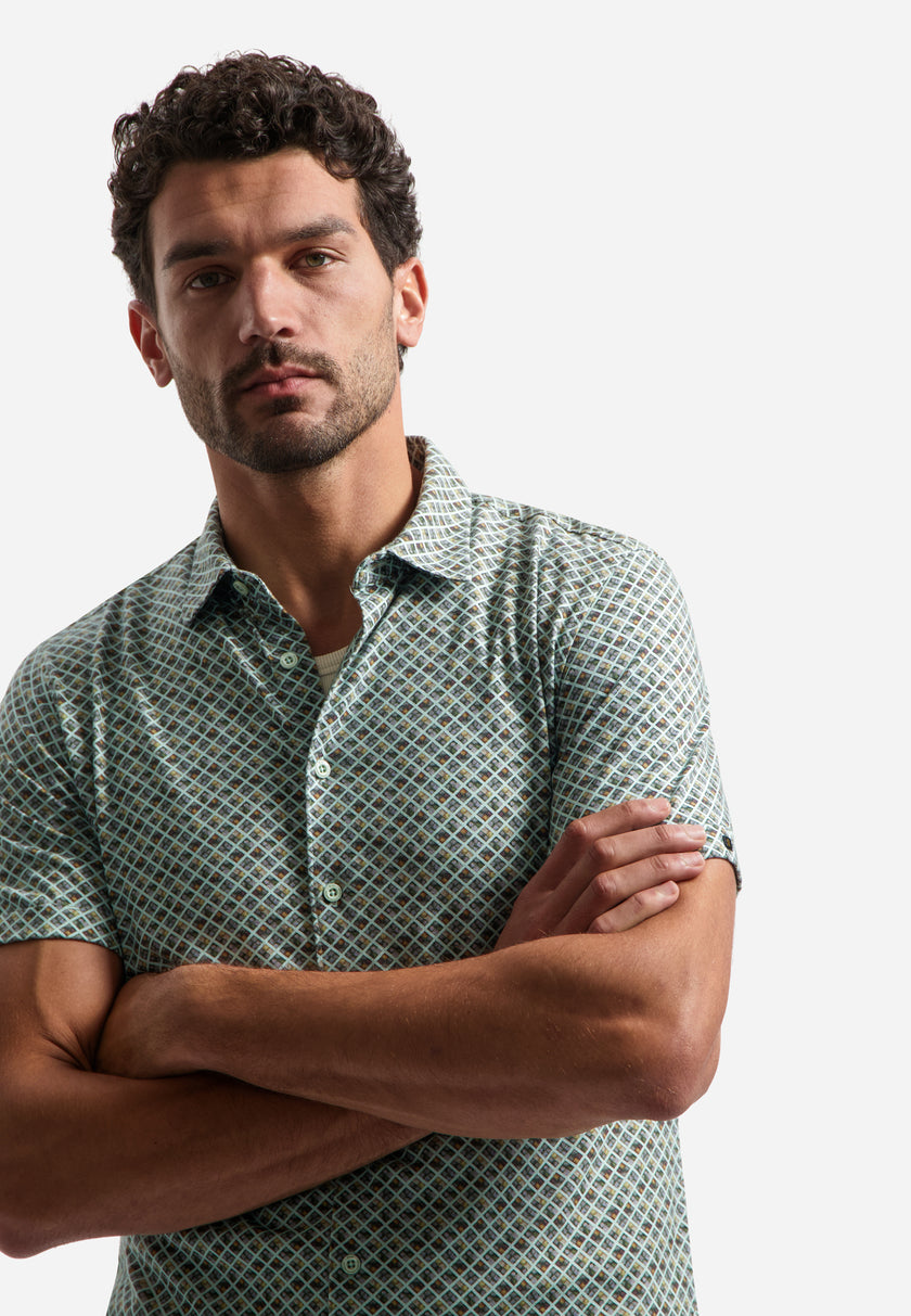 Kurzarmhemd - Jersey