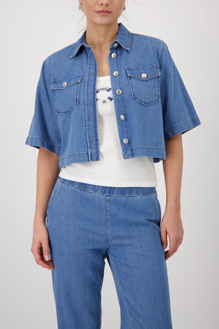 Jeansjacke - Lyocell