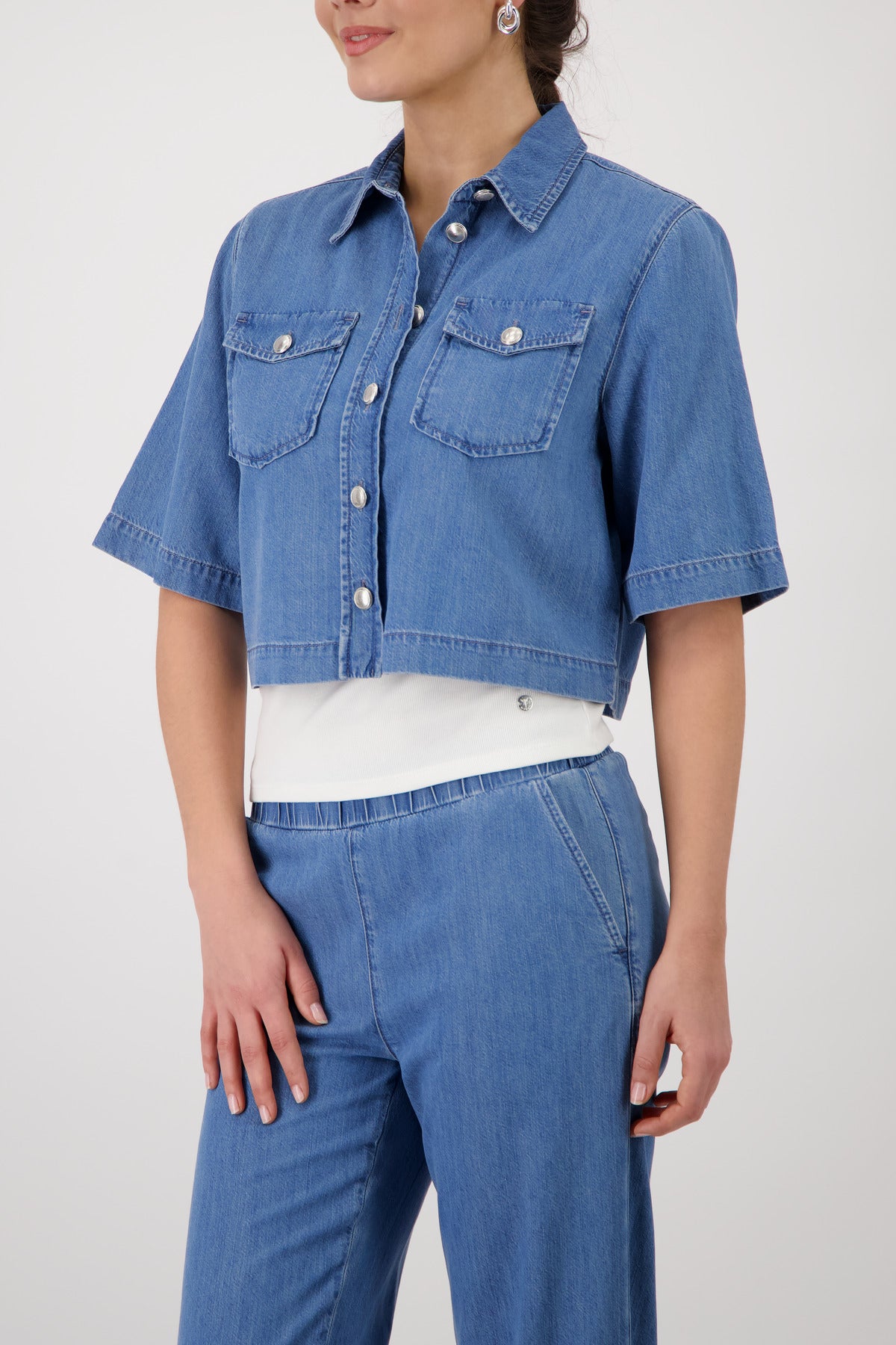 Jeansjacke - Lyocell
