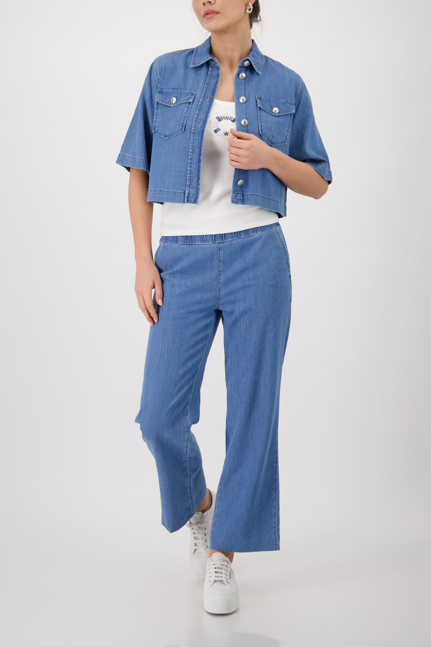 Jeansjacke - Lyocell