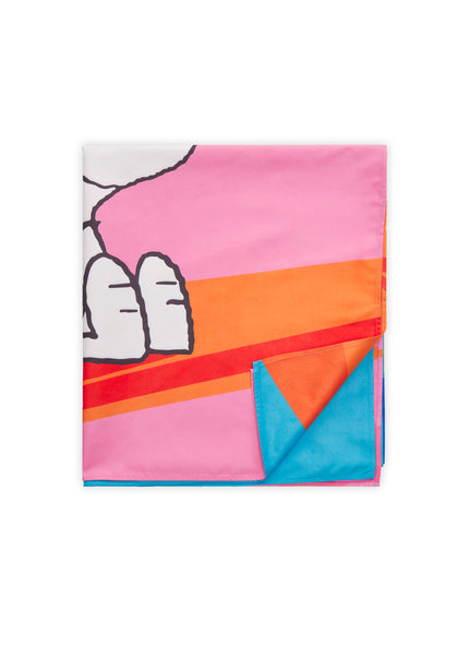 Badetuch -  Snoopy-Strand-Motiv