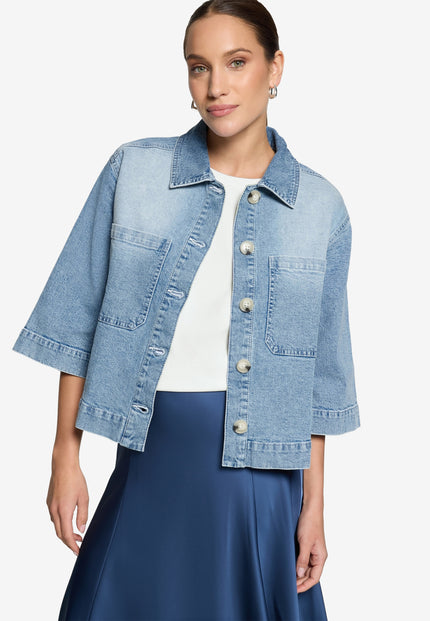 Jeansjacke - 3/4 Arm