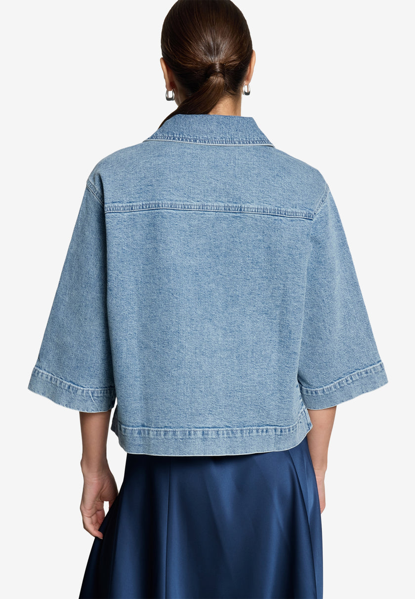Jeansjacke - 3/4 Arm