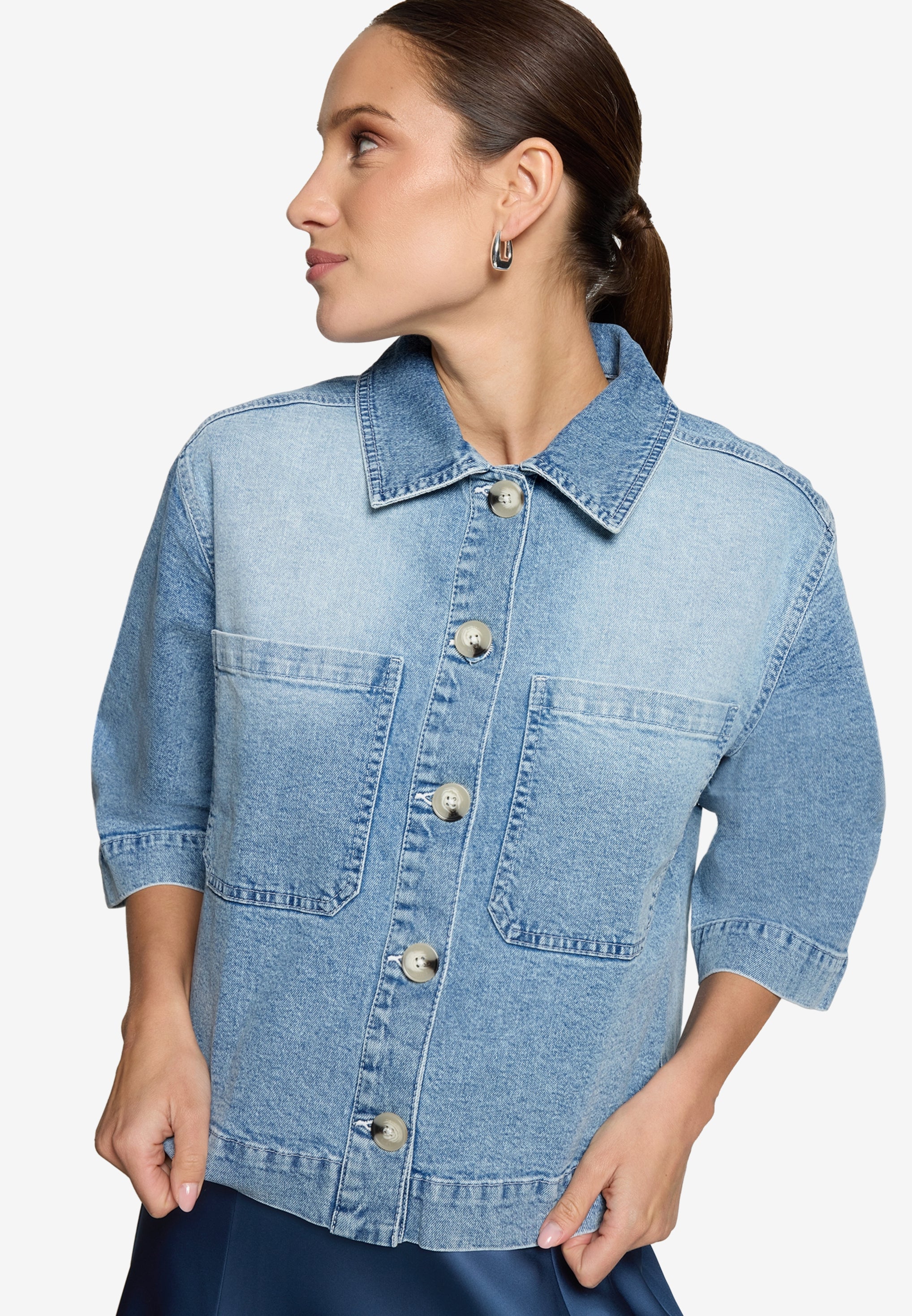 Jeansjacke - 3/4 Arm