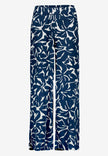 Stoffhose - Blumenmuster