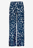 Stoffhose - Blumenmuster