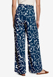 Stoffhose - Blumenmuster