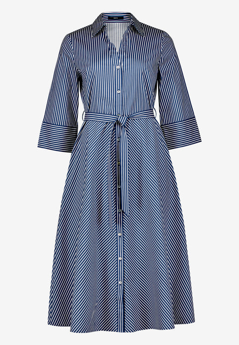 Hemdblusenkleid - 3/4 Arm