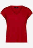 Basic-Shirt  - V-Ausschnitt