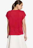 Basic-Shirt  - V-Ausschnitt