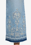 Jeans  - Stickerei