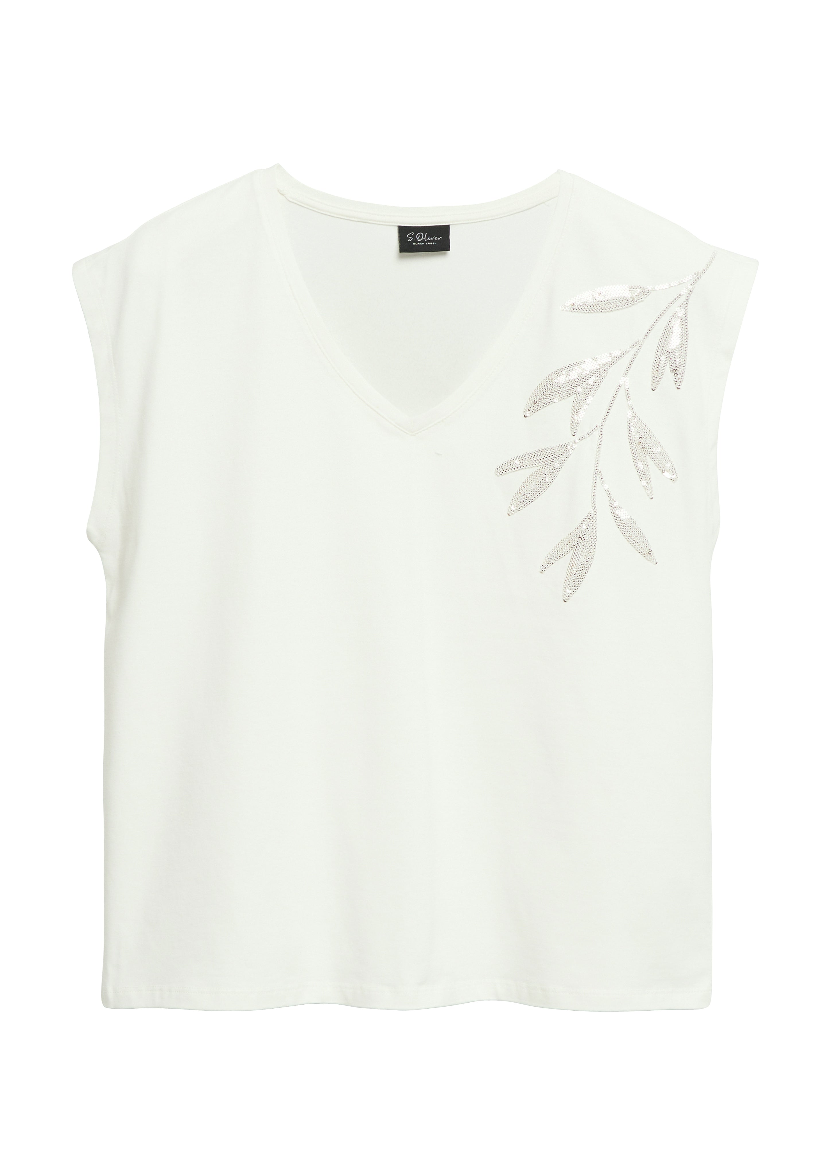 T-Shirt - Paillettenbesatz