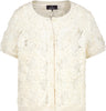 Strickjacke - Spitze
