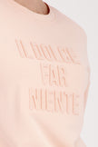T-Shirt - Prägeschrift